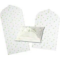 (未使用･未開封品)　クローバー洋服カバー50枚セット(ショート40枚・ロング10枚) og8985z Amazon｜洋服カバー 不織布 クローバー柄 50枚セット (ショート40枚
