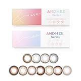 カラコン アンドミー ワンデー【ワッフル】10枚入り ANDMEE 1day UVカット カラーコンタクト ワンデー 度あり 度なし 14.5mm（ワッフル／0.00）