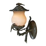 Acclaim 7551BC/CH Avian Collection 2-Light Wall Mount Outdoor Light Fixture, Black Coral [並行輸入品]