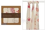 【Aden+Anais】エイデンアンドアネイ 国内検針済バンブー スワドリングラップ（モスリンラップ）3枚セット BAMBOO SWADDLING WRAPS 9202 フィアラ