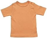 アンナニコラ シンプル半袖Tシャツ 100cm オレンジ I-10153 日本製