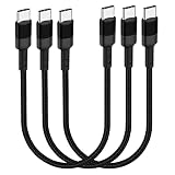 30 cm USB CからUSB Cケーブル、3本20 V 3 A C型PD急速充電ケーブルはサムスンGalaxy S 20/S 9 Ultra Note 20と互換性があり、Pixel 4/3 XL