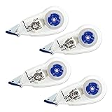 プラス 修正テープ ホワイパー サーラ 5mm 徳用 4個入 WH-1805-4 51-836 ブルー