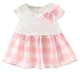 ベビーガールのドレスの6か月-3歲フラワーウェディングプリンセス蝶結びのパーティードレス