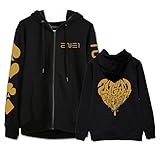 2 ne1 CL Dara Zipセータースポーツスウェットシャツフード付きフリースジャケット M
