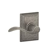 Schlage f10acc621add AddisonコレクションアクセントPassageレバー、アンティーク調ニッケルSchlageロック会社