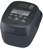 象印 炊飯器 5.5合 炎舞炊き NW-PV10-BZ スレートブラック Amazon.co.jp: 象印マホービン 炊飯器 5.5合 炎舞炊き スレート