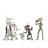スターウォーズ ブラックシリーズ 4個パック コレクターフィギュア:R5-D4、BD-72、マンダロリアンメカニカルドロイド