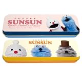ハート(Heart) パペットスンスンチョコ缶 準チョコレート 食玩 【BOX販売/2個セット】