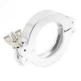 uxcell フランジクランプ　アルミニウム　ウィングナット　KF50　真空管用