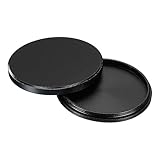 PATIKIL 43 mmレンズキャップ カメラレンズキャップカバーユニバーサルフロントメタルレンズフィルタースタックキャップ保護ケース 43 mmカメラ円偏光フェーダーNDフィルター用 ブラック