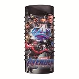 Buff (バフ) 豊富な色・柄 スペイン製 オールシーズンOK 使い方10通り以上 マルチな万能ヘッドウェア 軽量コンパクト 抗菌対応 汗をかいても匂わない 縫い目なし 吸汗速乾 フリーサイズ (NEW ORIGINAL マーベル SUPERHEROES ENDGAME) [並行輸入品]