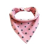 赤ちゃん用品 よだれかけ 三角　星　ベビー ビブ 三角スタイ 赤ちゃん コットン サイズ調整可能 柔らかい　お食事エプロン　可愛い　ファッション　ユニセックス
