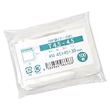 OPP袋 缶バッジ用 スリーブ テープ付 国産 45x45mm 500枚 T4.5-4.5