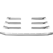 80系ヴォクシー後期フロントバンパー ホワイト 取り付け金具付き