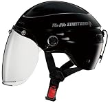 スピードピット(Speed Pit) TNK工業STR-Z JT ヘルメット ハーフマットブラック FREE(58-59㎝) 51098