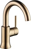 Delta Faucet 559HA-CZ-DST Trinsic, Single Handle High-Arc Lavatory, Champagne Bronze [並行輸入品]