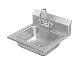 Just a-544 – 912 – 2単一コンパートメント20 GA t-304ステンレススチール手洗いシンク