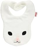 ニヴァ niva パイル地 アニマルビブ・スタイ うさぎ ピンク