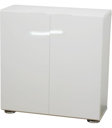 Amazon｜ニッセン 【組立簡単】引き戸シューズボックス/サイズ【ミラー