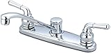 Aviditi Olympia Series K-5160 Elite Two Lever Handle Kitchen Faucet, Chrome [並行輸入品]
