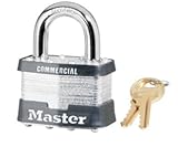 Master Lock 5KA-A297 2インチ 同一鍵ラミネート南京錠 - 数量24