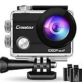 【新型】 アクションカメラ Wi-Fi搭載 1080P フルHD 1400万画素 30M防水 水中カメラ ループ録画 防水 防塵 耐衝撃 1