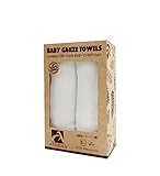 Athena 赤ちゃん ベビー 3重ガーゼ【2枚組】無添加 湯上りタオル　沐浴タオル　ベビーバスタオル 高感度ハシマ二頭検針 安心安全（100%バージン綿）