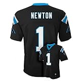 カムニュートンCarolina Panthers # 1 NFL幼児用ミッドティアチームジャージーブラック