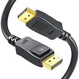 LORDTRONICS ディスプレイポート - DisplayPortケーブル 6フィート 4K@60Hz UHD 2K@165Hz 3D対応 DP to DPビデオコード ゲーム/パソコン/ノートパソコン/テレビ/モニター/プロジェクターに対応