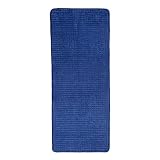 2 PCメモリーフォームバスマットセットby Bedfordホーム – Woven Jacquard Fleece – ブルー X-Large ブルー 67A-23413