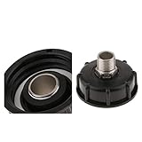 KESOTO 水タンクコネクタ 1000L IBCバレル 　ホースアダプタ （60mm粗糸 4/6余分糸）