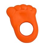 Lanco足Teether – 環境に優しいベビーTeethingおもちゃ、BPAフリー6ヶ月幼児の100 %天然ゴム、安全で楽しいand up (カラーMay Vary )
