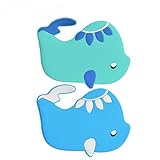 GreeSuit お風呂 滑り止め バスマット 踏み板 バスマット 風呂 バスルーム 転倒防止 吸盤式 粘着Paw Bath２枚セット