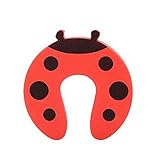 18漫画の赤ちゃんの幼児セーフティ・ドアドアストッパーを防ぐニップ手テントウムシのセット