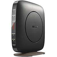 【Amazon.co.jp 限定】BUFFALO WiFi 無線LAN ルーター WSR-A2533DHP3-BK 11ac ac2600 1733+800Mbps デュアルバンド IPv6対応 4LDK 3階建向け 【iPhoneXS/XS Max/iPhone 11/11 Pro/11 ProMax メーカー動作確認済み】