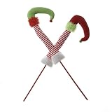 ポリStuffed Elf脚Pick Set of 2