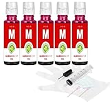 【korin本舗】詰め替えインク キヤノン(Canon)全機種対応 互換インクボトル BC-365/366 BC-310/311 BC-340/341 BC-345/346 BC-36/361 BCI-380/381 BCI-370/371 など 5本セット 30ML （説明書なし、経験のあるお客様に向け）