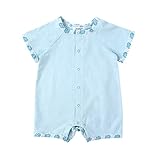 ソレイアード SOULEIADO マリンカバーオール ブルー 70cm 48263