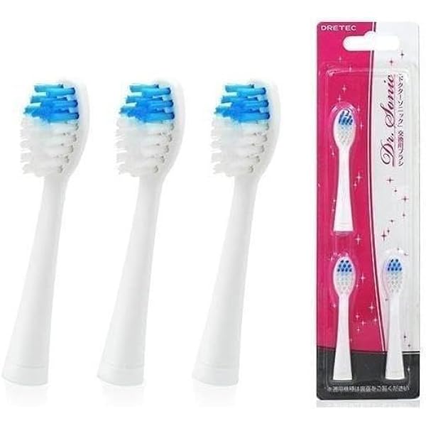 Amazon.co.jp: ドリテック DRETEC 交換用ブラシ KB-314WT 音波式電動