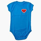 Anak Jujur ロンパース 半袖 肌着 【ブルー】【size:80】