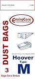 Generic Paper Bag, Hoover Type M Dimension Canister 3 Pk