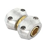 Gilmour 01HMZGT Green Thumb Zinc Hose Mender, 5/8-Inch and 3/4-Inch [並行輸入品]