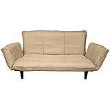 【日本製】無段階リクライニングソファー「ファーブル」 (ベージュ)