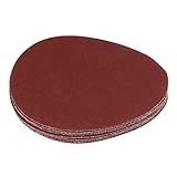 10枚入り サンディングディスク サンドペーパー 替えペーパー 直径150mm ラウンドシェイプ 120グリット