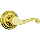 Brinks Home Security Push Pull Rotate Door Locks 23054-105 Glenshaw Passage Lever Polished Brass [並行
