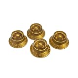 YJB PARTS トップハットノブ(Vintage Tint) 4個セット 【国内生産品】 (ミリ, ビンテージゴールド)