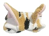 rubitas 猫耳 ネコミミ ヘアバンド 吸水 タオル カチューシャ キャップ レディース ヘッド バンド かわいい (みけねこ)