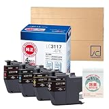【純正品】 ブラザー インクカートリッジ 4色パック LC3117-4PK 対応型番：MFC-J6983CDW MFC-J6583CDW MFC-J5630CDW MFC-J6580CDW MFC-J6980CDW プリンター コピー機 TohokuAce