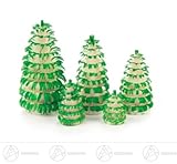 木はトランクなしで B?umchen に、緑化します (5) 高さをおよそ 3 つの cm の鉱石山の木製の木のクリスマスツリーフルーティングを施しました